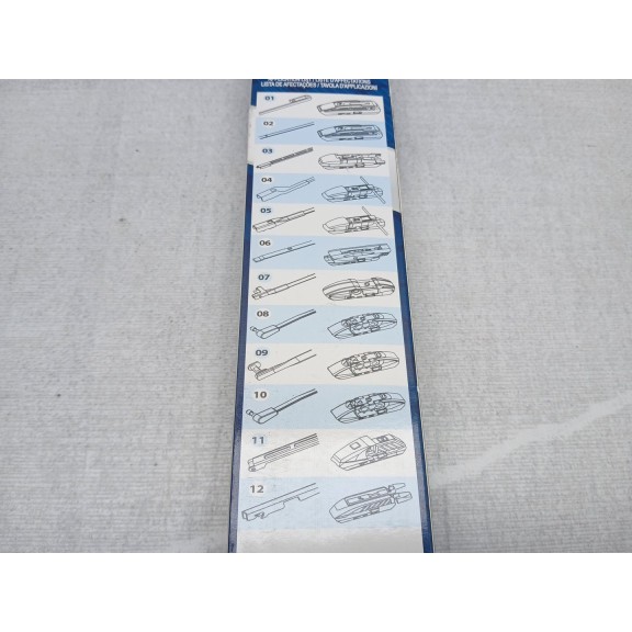 Recambio de escobilla limpia para peugeot 3008 referencia OEM IAM cgaf1743  43 cm 17´´ flexible