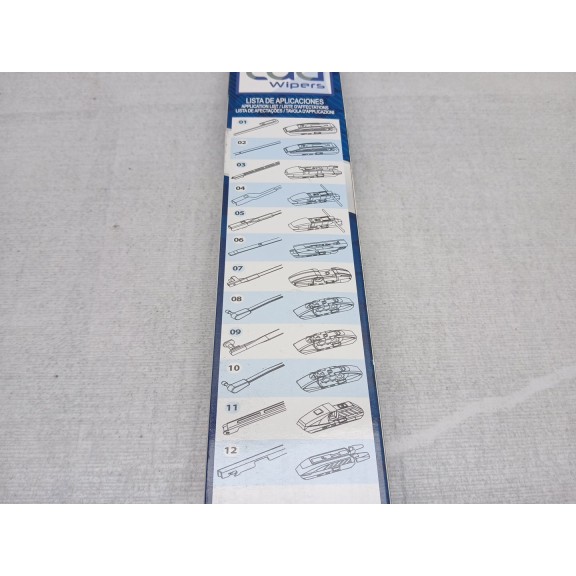 Recambio de escobilla limpia para peugeot 3008 referencia OEM IAM cgaf1743  43 cm 17´´ flexible