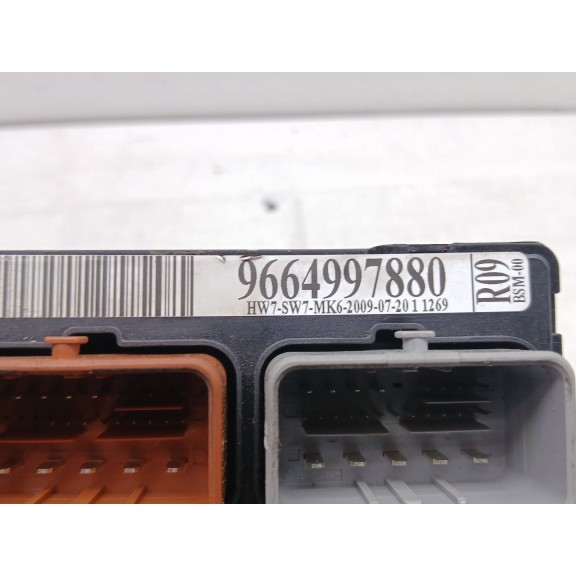 Recambio de centralita bsm para peugeot 207/207+ (wa_, wc_) 1.6 hdi referencia OEM IAM 9664997880  