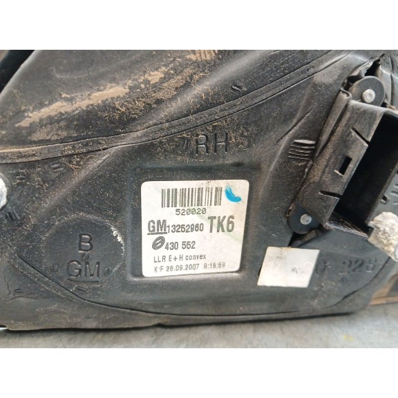 Recambio de retrovisor izquierdo para opel astra h gtc (a04) 1.6 (l08) referencia OEM IAM 13252960  