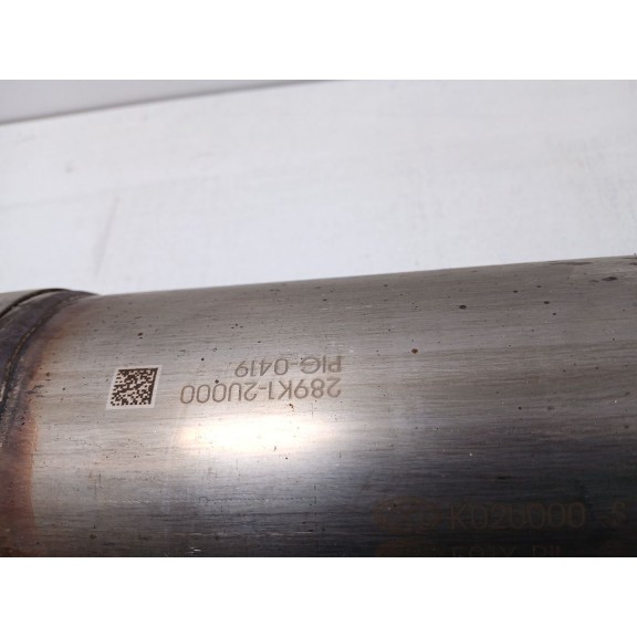Recambio de filtro de particulas para kia ceed gt line referencia OEM IAM 289K12U000 74.000KM 
