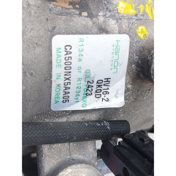 Recambio de compresor aire acondicionado para hyundai tucson (nx4e, nx4a) 1.6 t-gdi referencia OEM IAM hv162qkqd2423 ca500nx5aa0