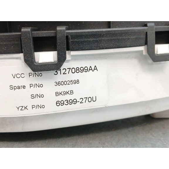 Recambio de cuadro instrumentos para volvo xc60 i suv (156) 2.4 d referencia OEM IAM 31270899AA 36002598 