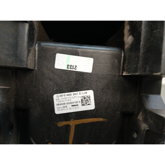 Recambio de apoyabrazos central para seat arona (kj7, kjp) 1.6 tdi referencia OEM IAM 6f0864207ah  