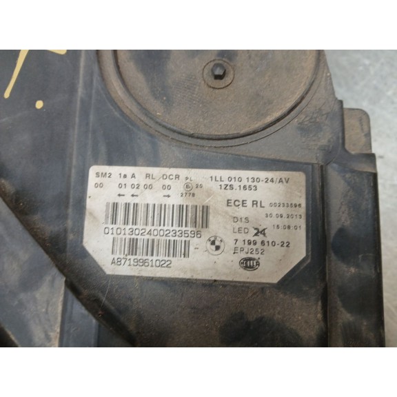 Recambio de faro derecho para bmw serie 5 gran turismo (f07) 3.0 turbodiesel referencia OEM IAM   