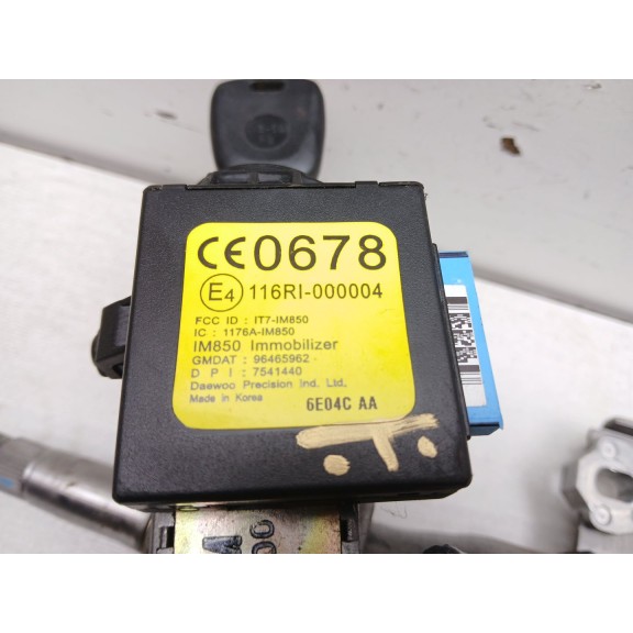 Recambio de columna direccion para chevrolet matiz (m200, m250) 1.0 referencia OEM IAM 96437473 96465962 