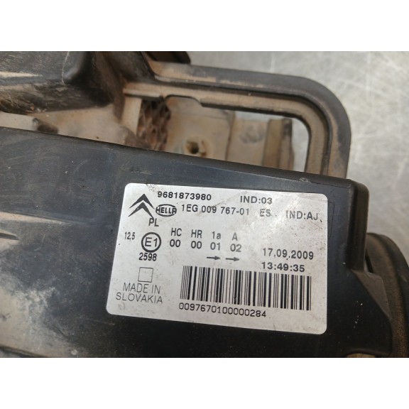 Recambio de faro izquierdo para citroën c3 picasso (sh_) 1.6 hdi referencia OEM IAM   
