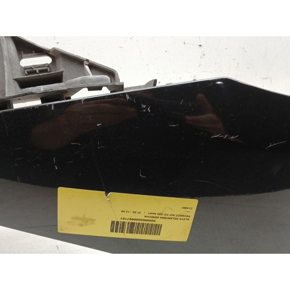 Recambio de aleta delantera derecha para peugeot 307 cc (s2) sport referencia OEM IAM  NEGRA 