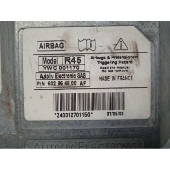 Recambio de centralita airbag para mg mg zs zs 120 referencia OEM IAM YWC001170 602864800AF YCW001170