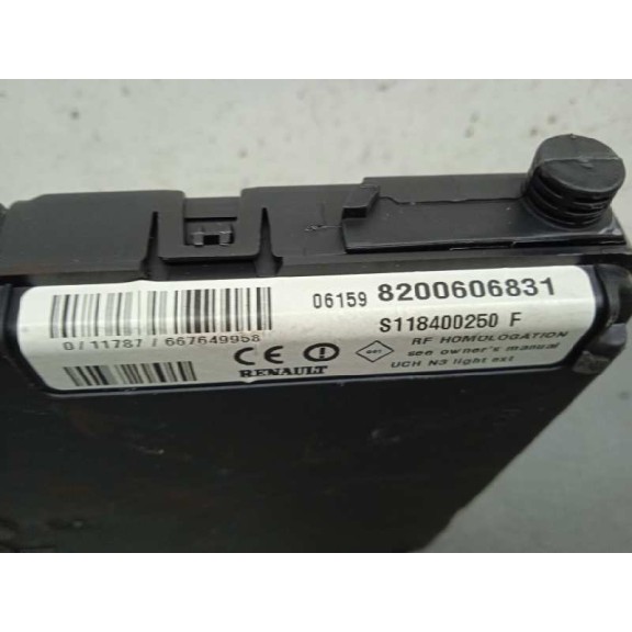 Recambio de centralita bsi para renault scenic ii grand confort expression referencia OEM IAM 8200606831 S118400250F 