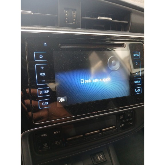Recambio de pantalla multifuncion para toyota auris (_e18_) 1.8 hybrid (zwe186_) referencia OEM IAM   