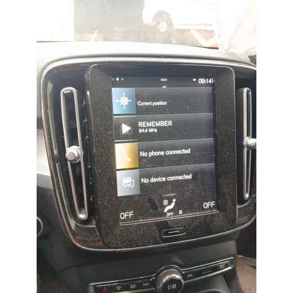 Recambio de pantalla multifuncion para volvo xc40 (536) t5 plug-in hybrid referencia OEM IAM   