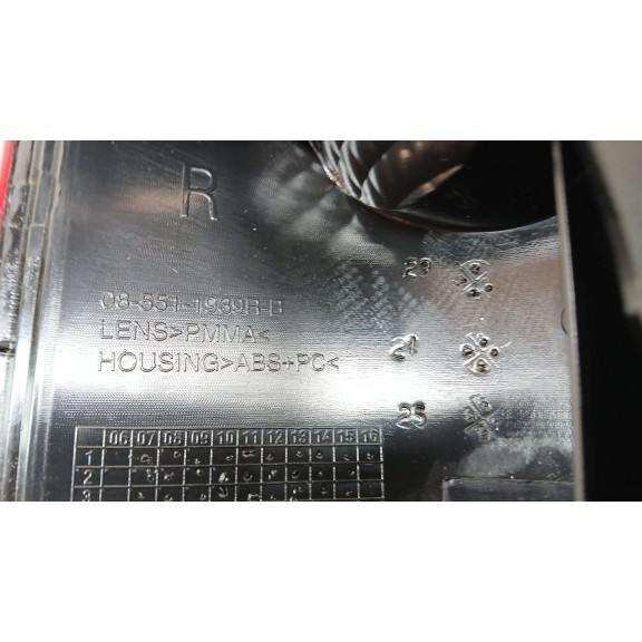 Recambio de piloto trasero derecho para renault kangoo (f/kc0) referencia OEM IAM 8200150625  16806632