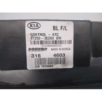 Recambio de mando climatizador para kia sorento 2.5 crdi active referencia OEM IAM 972503E260  