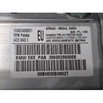 Recambio de kit airbag para bmw serie 1 berlina (e81/e87) 118d referencia OEM IAM 6577918443201  