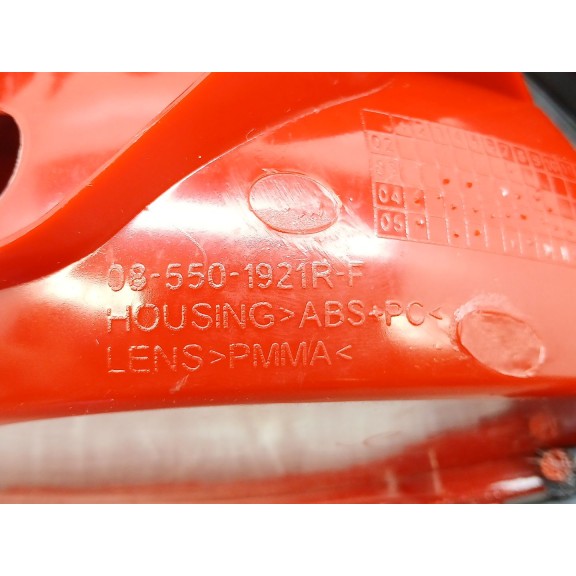 Recambio de piloto trasero derecho para peugeot 206 berlina referencia OEM IAM 6351p1 16544032 