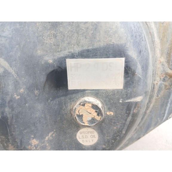 Recambio de diferencial trasero para hyundai terracan (hp) 2.9 crdi referencia OEM IAM 52000H1580  