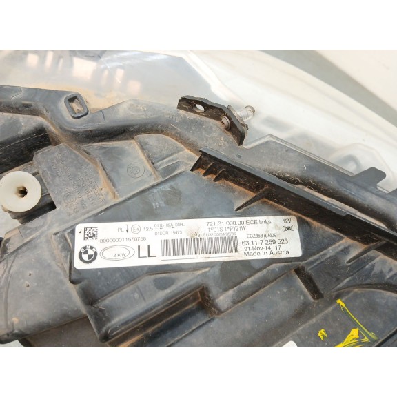 Recambio de faro izquierdo para bmw 3 (f30, f80) 318 d referencia OEM IAM 63117259526  