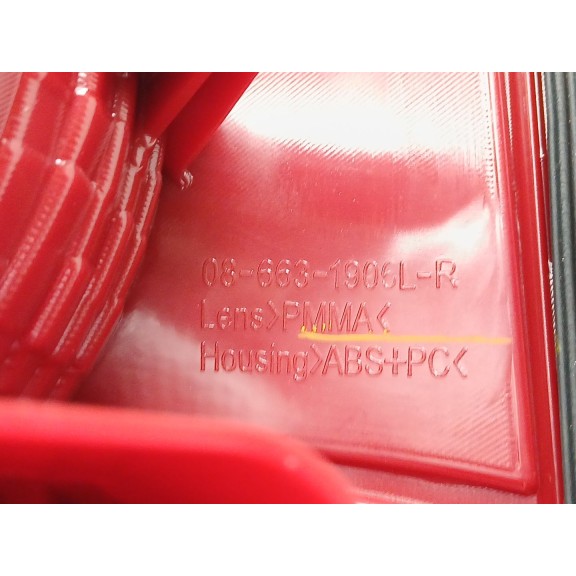 Recambio de piloto trasero izquierdo para iveco daily iv caja/chasis 29l10 referencia OEM IAM 69500591  16421231