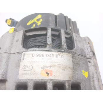 Recambio de alternador para renault clio ii (bb_, cb_) 1.5 dci (b/cb08) referencia OEM IAM 0986049810  