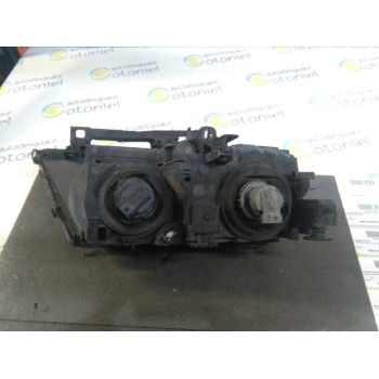Recambio de faro izquierdo para bmw serie 3 berlina (e46) 330d referencia OEM IAM NEGRO 1º BIFARO