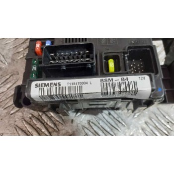 Recambio de centralita bsm para citroën c3 hdi 70 furio referencia OEM IAM 9650618380 SIEMENS 