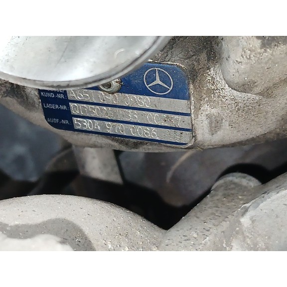 Recambio de despiece motor para mercedes-benz sprinter 3,5-t furgoneta (b906) 310 cdi (906.631, 906.633, 906.635, 906.637) refer