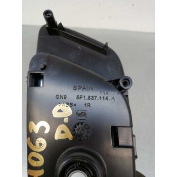 Recambio de maneta interior delantera derecha para seat leon st (5f8) reference referencia OEM IAM 5F1837114A  