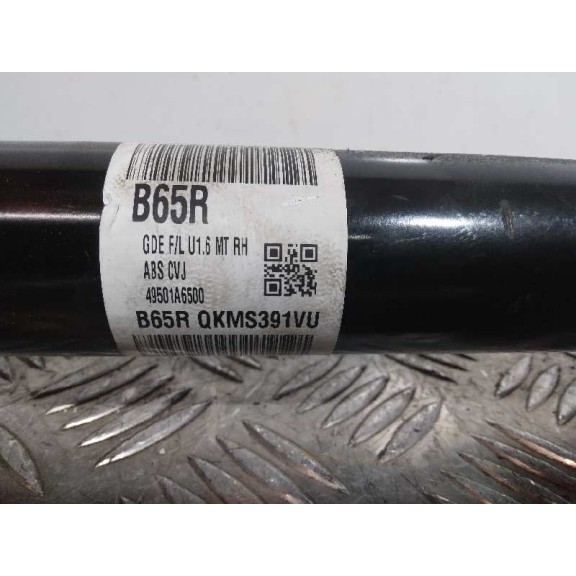 Recambio de transmision delantera derecha para kia pro_cee´d ( ) concept referencia OEM IAM 49501A6500 49501A6500 MANUAL