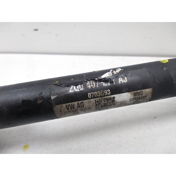 Recambio de transmision delantera izquierda para audi a1 sportback (gba) referencia OEM IAM 2Q0407271AJ CAMBIO MANUAL 6V 