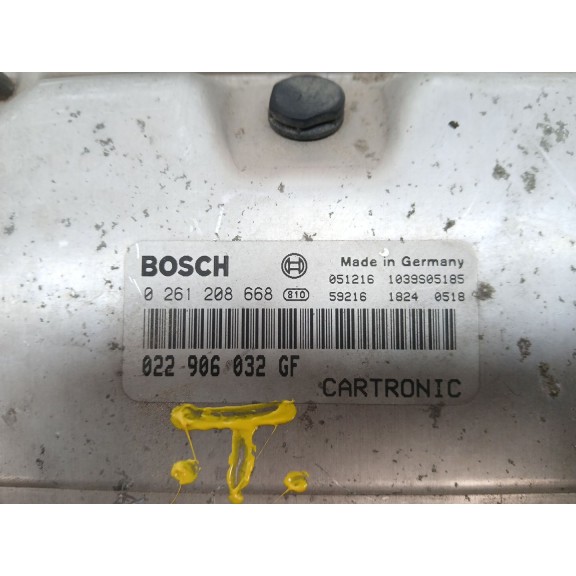 Recambio de centralita motor uce para porsche cayenne (9pa) turbo s 4.5 referencia OEM IAM 0261208668 022906632GF 