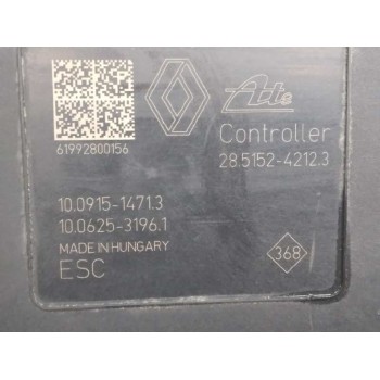 Recambio de abs para dacia dokker essential referencia OEM IAM 476600078R 28515242123 