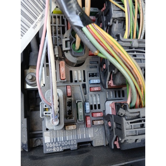 Recambio de centralita bsm para citroën c4 coupé (la_) 1.6 hdi referencia OEM IAM 9666700480  