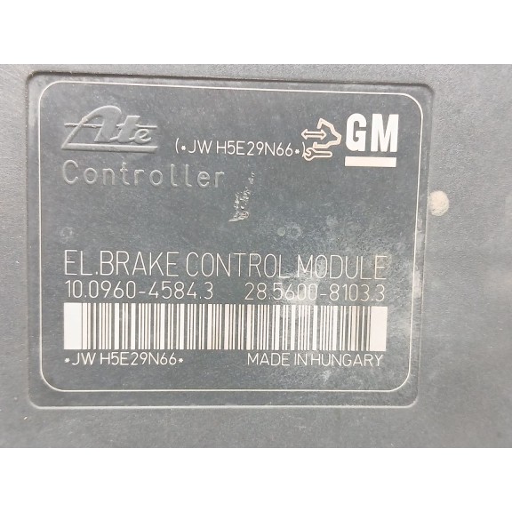 Recambio de abs para opel astra j (p10) 1.6 cdti (68) referencia OEM IAM 13412550 10020604494 
