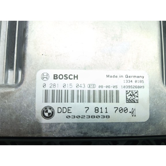 Recambio de centralita motor uce para bmw 1 (e87) 120 d referencia OEM IAM   