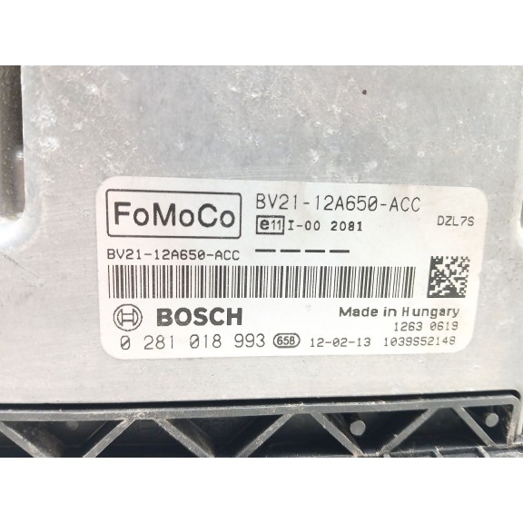 Recambio de centralita motor uce para ford fiesta (cb1) trend referencia OEM IAM   