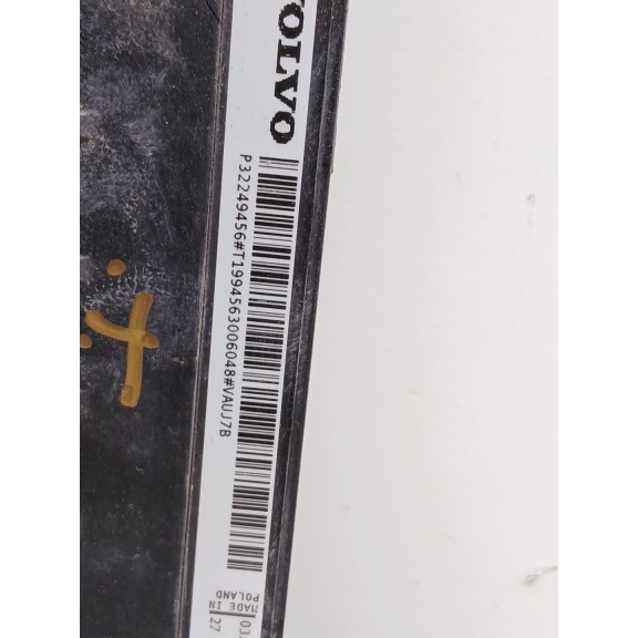 Recambio de radiador agua para volvo xc40 (536) t5 plug-in hybrid referencia OEM IAM p32249456  