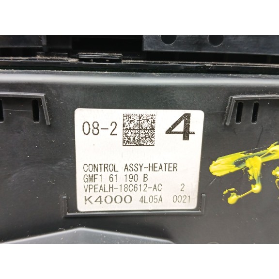 Recambio de mando climatizador para mazda 6 sedán (gj, gl) 2.2 d (gj2fp) referencia OEM IAM gmf161190b k40004l05a 