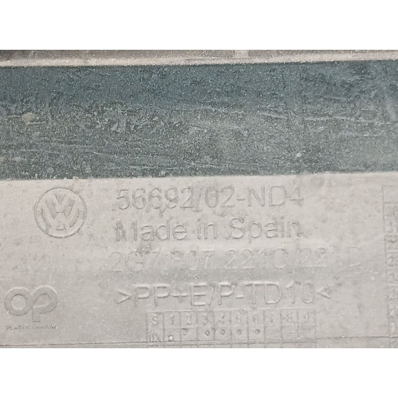 Recambio de paragolpes delantero para volkswagen taigo (cs1) 1.0 tsi referencia OEM IAM 2G7807217C  