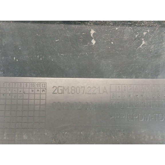 Recambio de paragolpes delantero para volkswagen t-roc (a11, d11) 1.5 tsi 4motion referencia OEM IAM 2GM807221A  