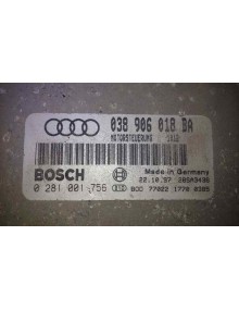Recambio de centralita motor uce para audi a3 (8l) 1.9 tdi ambiente referencia OEM IAM 0281001756  