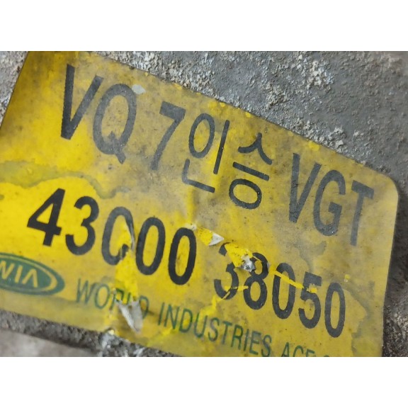 Recambio de caja cambios para kia carnival / grand carnival iii (vq) 2.9 crdi referencia OEM IAM 43C0038050  