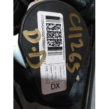 Recambio de cinturon seguridad delantero derecho para fiat doblo 1.3 16v jtd cat referencia OEM IAM 0000735584037  