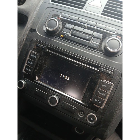 Recambio de sistema audio / radio cd para volkswagen touran (1t3) 1.6 tdi referencia OEM IAM   