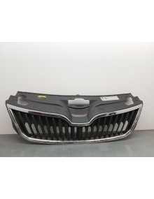 Recambio de rejilla paragolpes delantero para skoda rapid (nh3, nk3, nk6) 1.4 tsi referencia OEM IAM 5ja853668  