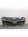 Recambio de rejilla paragolpes delantero para skoda rapid (nh3, nk3, nk6) 1.4 tsi referencia OEM IAM 5ja853668  