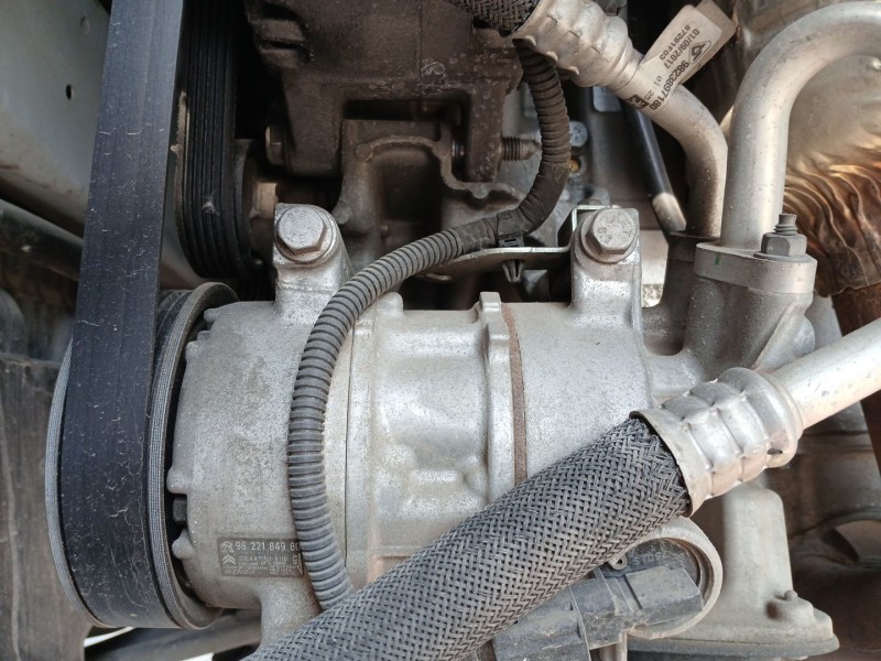 Recambio de compresor aire acondicionado para peugeot 208 i (ca_, cc_) 1.2 gpl referencia OEM IAM 9822184980 4471508110 