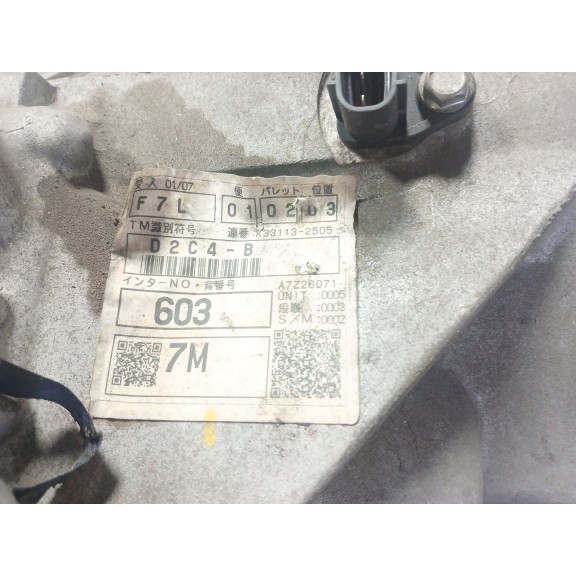 Recambio de caja cambios para mazda 5 berl. (cr) 2.0 diesel cat referencia OEM IAM D2C4B  