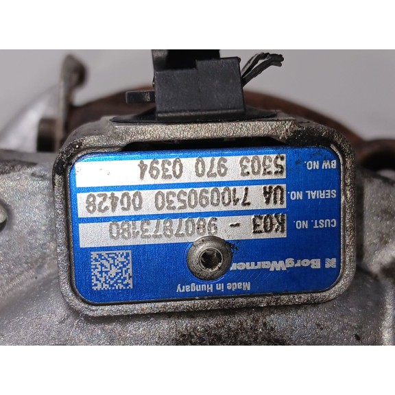 Recambio de turbocompresor para peugeot expert autobús (v_) 2.0 bluehdi 150 referencia OEM IAM K039807873180  