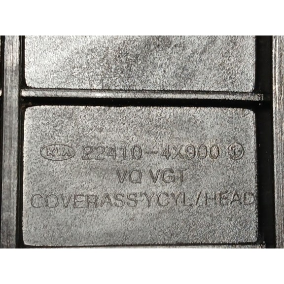 Recambio de tapa balancines para kia carnival / grand carnival iii (vq) 2.9 crdi referencia OEM IAM 224104X900  